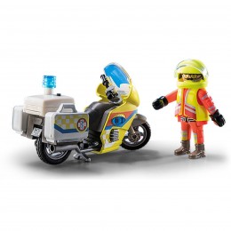 MOTO DE EMERGENCIAS CON LUZ... 2