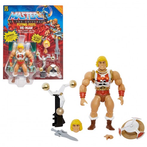 FIGURA HE-MAN FLYING FISTS MASTERS OF...