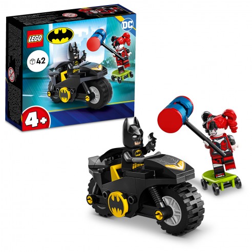 BATMAN CONTRA HARLEY QUINN  LEGO...