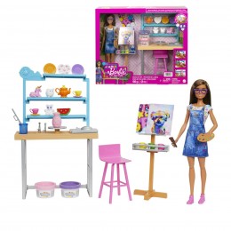 BARBIE ART STUDIO DOLL...