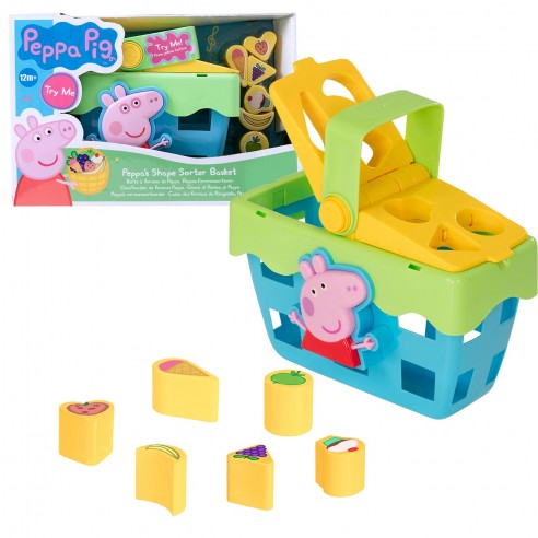 PEPPA'S SHAPE SORTER BASKET