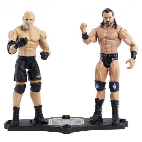 Set 2 Figuras WWE Drew Mcintyre y Goldberg