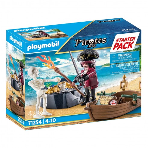 STARTER PACK PIRATE WITH ROWBOAT...
