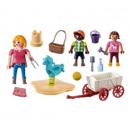 Playmobil - Playmobil City Life: Paramédico y paciente ㅤ, City Life Vida  En La Ciudad