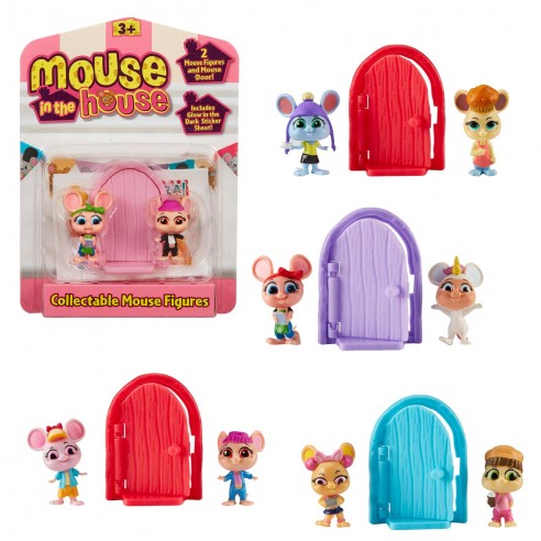 PACK OF 2 MOUSE IN THE HOUSE CO07391...