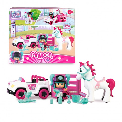 PIN AND PON LET´S GO! PONY TRAILER...