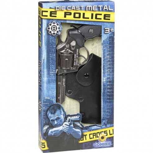 Boland 00440 - Pistola de policía con Sonido, 23 cm, policía