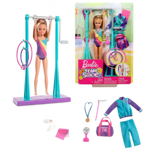 BARBIE TEAM STACIE DOLL GYMNASTICS...