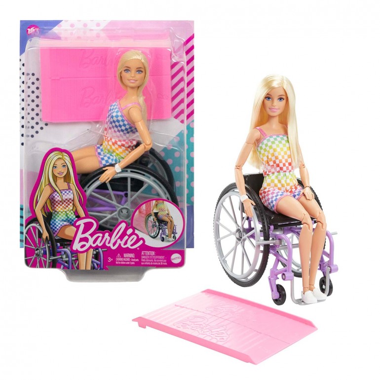 Barbie Fashionistas Blonde Wheelchair HJT13