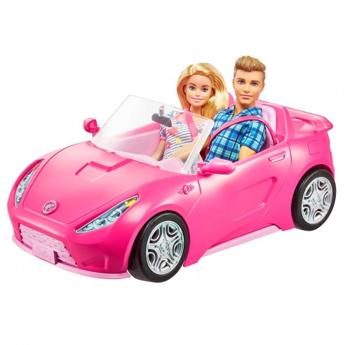 Barbie - Coche de Playa Barbie y Ken, Vehiculos