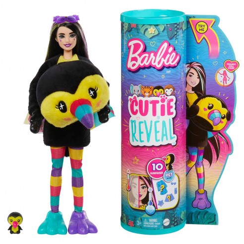 BARBIE CUTIE REVEAL FRIENDS JUNGLE...