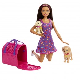 BARBIE DOLL ADOPT PUPPIES... 2
