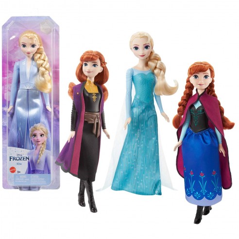 Boneca Disney Frozen - Elsa - HLW47 - Mattel - Real Brinquedos