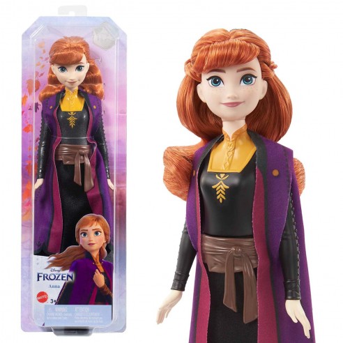 FROZEN 2 ANNA DOLL WITH VEST HLW50...