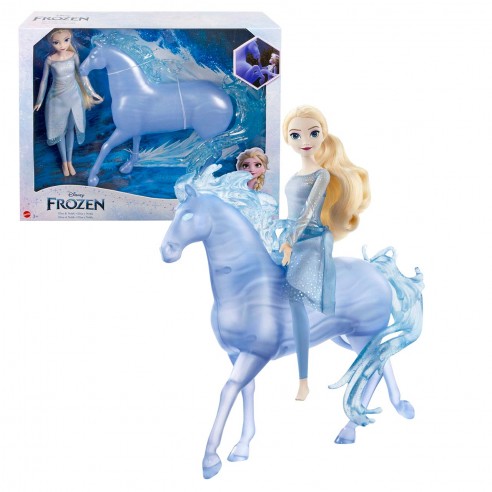 MUÑECA FROZEN 2 ELSA Y NOKK HLW58...