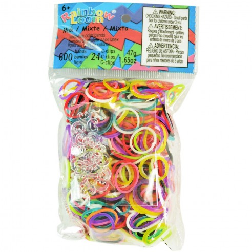 SET GOMAS RAINBOW LOOM CD0011 BANDAI