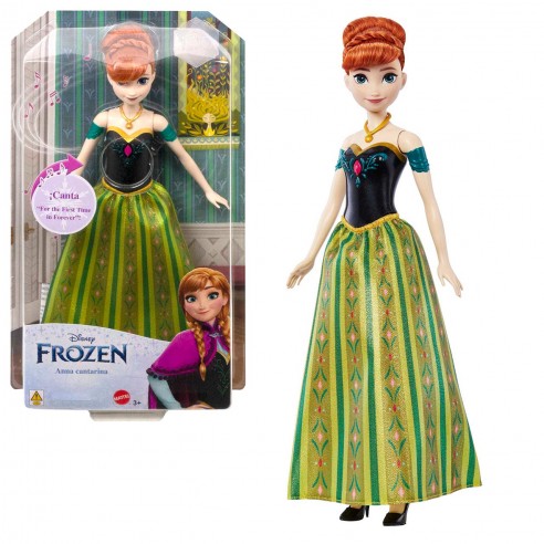 DOLL ANNA MUSICAL HMG43 DISNEY FROZEN