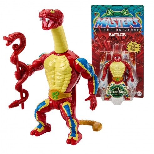 FIGURA MOTU RATTLOR HKM67 MATTEL