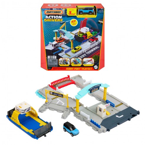 MATCHBOX ACTION DRIVERS HARBOR AND...