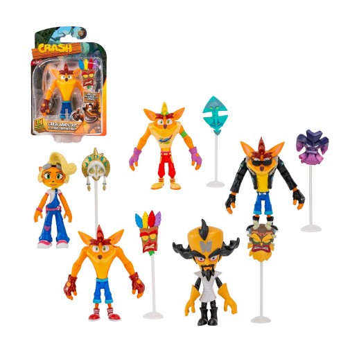 FIGURA CRASH BANDICOOT 12CM SURTIDO...