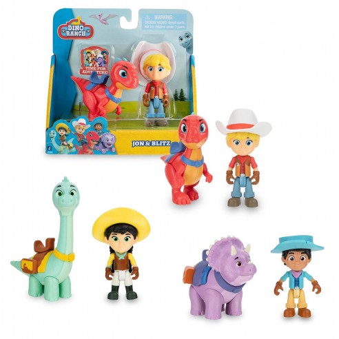 DINO RANCH PACK 2 FIGURES - ASST 3...