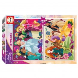 PUZZLE 2x48 DISNEY PRINCESS...