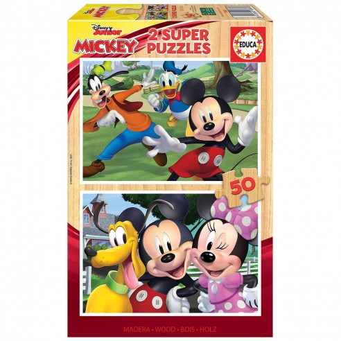 PUZZLE 2X50 MICKEY AND FRIENDS 18880...