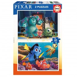 PUZZLE 2x20 DISNEY PIXAR... 2