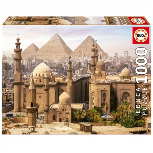 PUZZLE 1000 EL CAIRO EGIPTO 19611  EDUCA