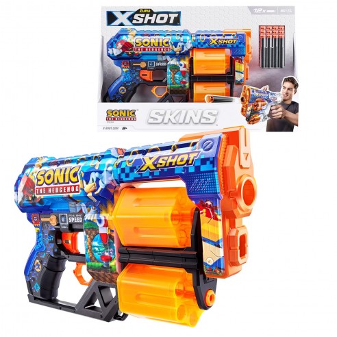 X-SHOT SKINS DREAD SONIC BULK + 12...