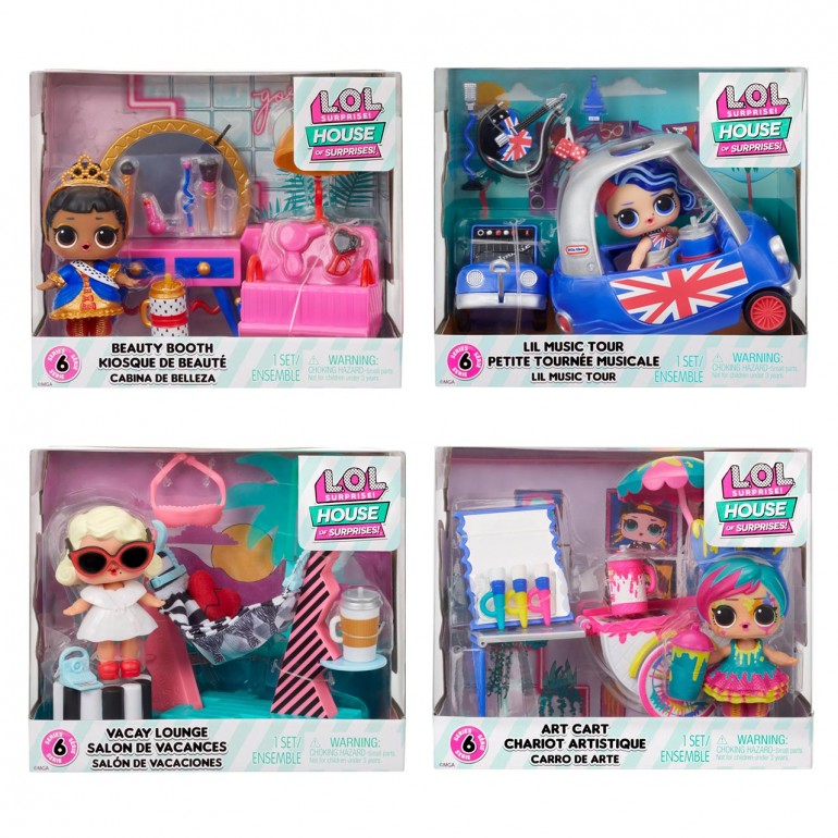 L.O.L.Surprise Mini Playset Con Muñeca Surtido