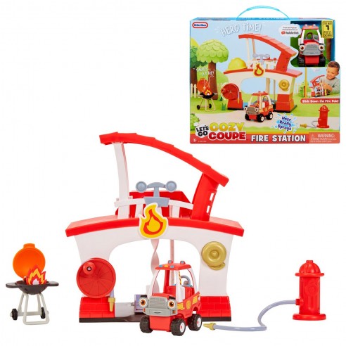LET´S GO COZY COUPE FIRE STATION...