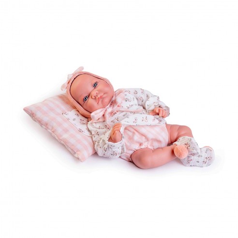 NICA NEWBORN DOLL WITH HOOD AND...