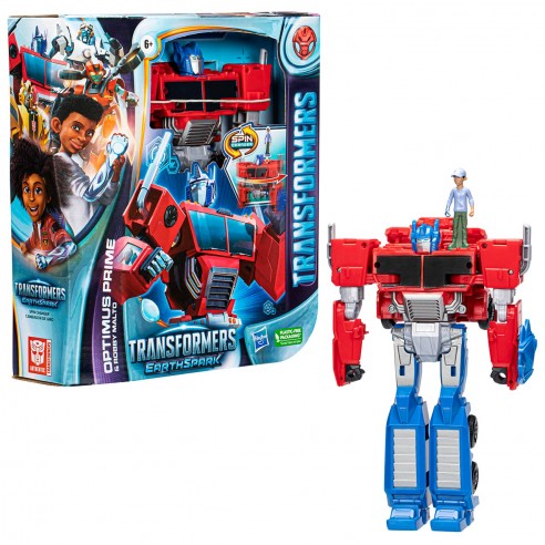 TRANSFORMERS EARTHSPARK OPTIMUS PRIME...