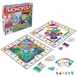 MONOPOLY JUNIOR 2 GAMES IN...