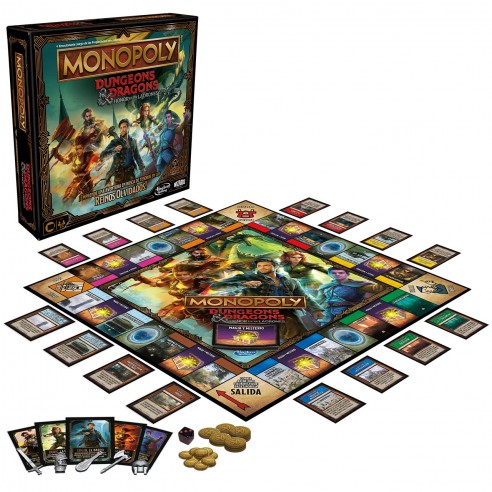 MONOPOLY DUNGEONS AND DRAGONS F6219...