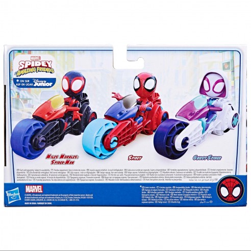 Spidey assortment motorcycle and figure