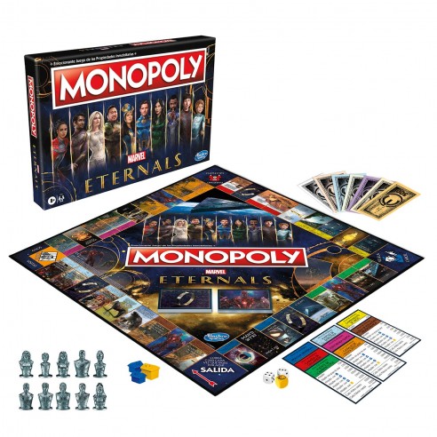 MONOPOLY ETERNALS MARVEL STUDIOS...