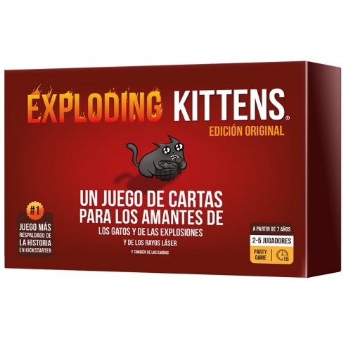 EXPLODING KITTENS GAME EKIEK01ES ASMODEE