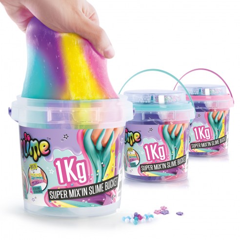 SLIME SUPER BUCKET WITH DECORATIONS...