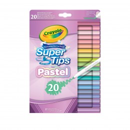 20 CRAYOLA CRAYON SUPER TIP...