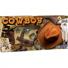 8 SHOT REVOLVER AND HAT SET... 2