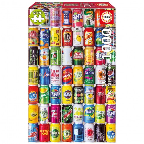 PUZZLE 1000 CANS II MINIATURE 19035...