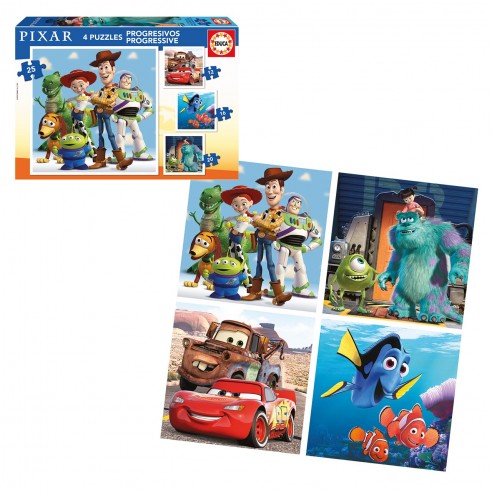 DISNEY PIXAR PROGRESSIVE JIGSAW...