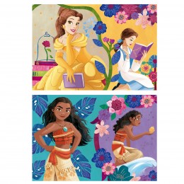 PUZZLE 2X25 DISNEY PRINCESS... 2