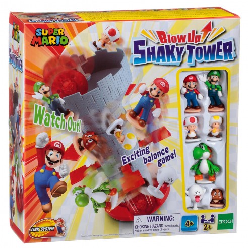 SUPER MARIO BLOW UP! SHAKY TOWER 7356...