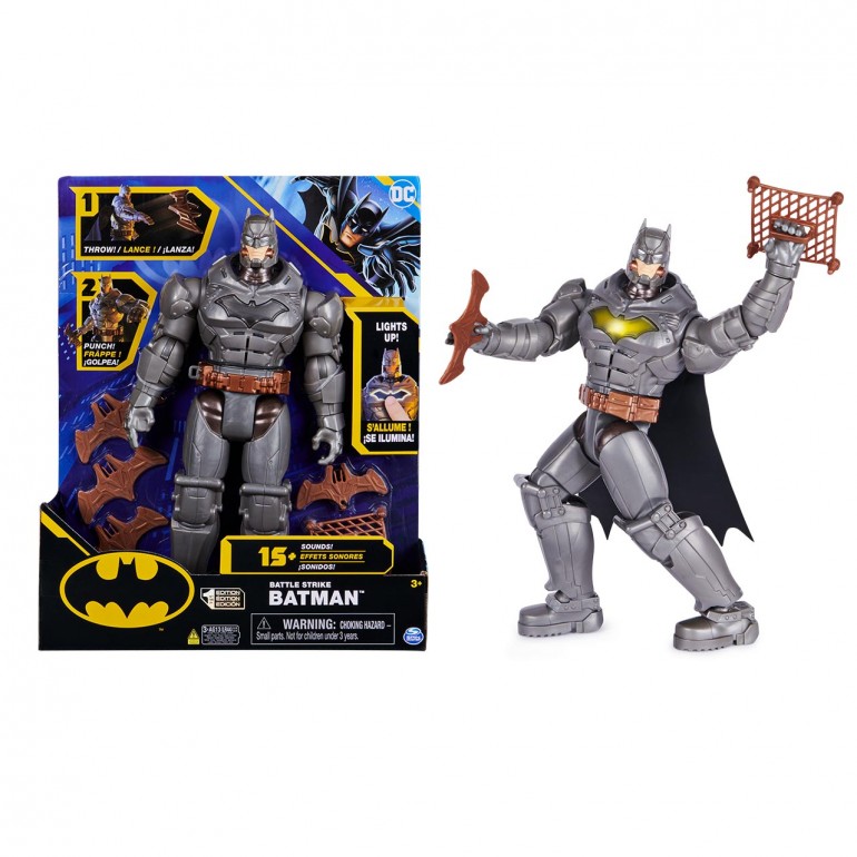 Figurine Batman 30 cm avec effet Sonore - Spin Master Games