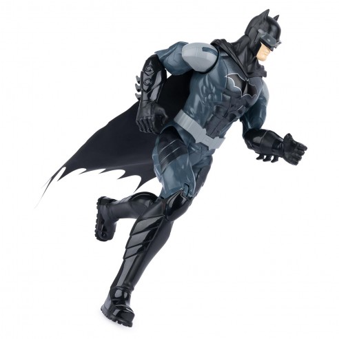 Figurine Batman Deluxe 30 cm - SPIN MASTER - DC Comics - Gris
