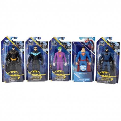 BATMAN ASSORTMENT OF 15 CM FIGURES...