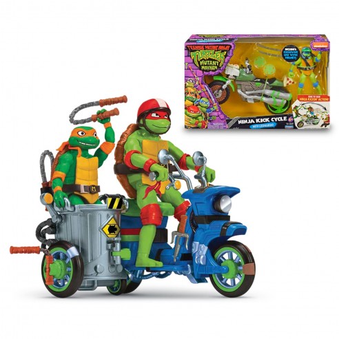 NINJA TURTLE VEHICLES WITH ASSORTED...